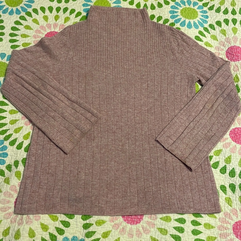 Dusty rose cashmere sweater